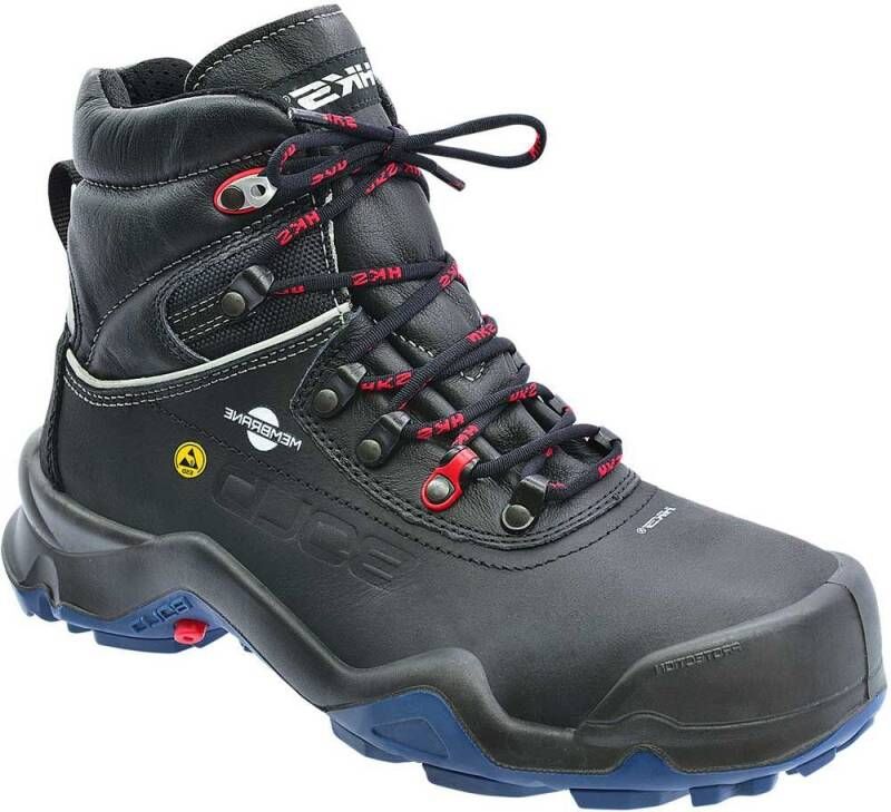 HKS Werkschoen Delta 1 Dry WTP Hoog S3 ESD | Zwart Blauw | 00.162.031.45