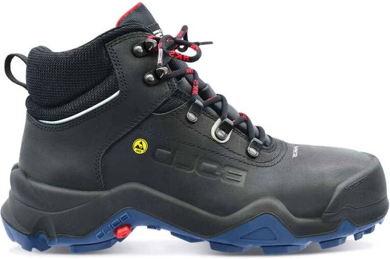 HKS Werkschoen Delta 1 STP Hoog S3 ESD | Zwart Blauw | 00.162.026.48