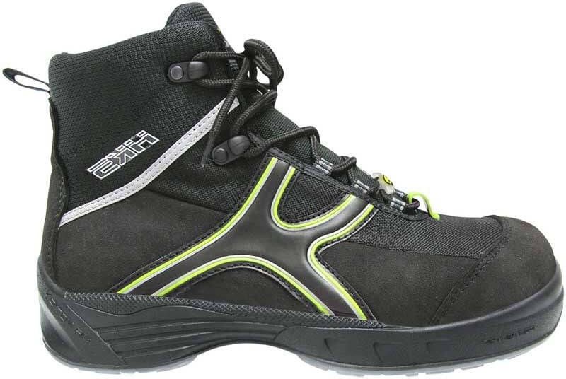 HKS Werkschoen K5 AM Hoog S3 ESD | Zwart Geel | 00.162.052.48
