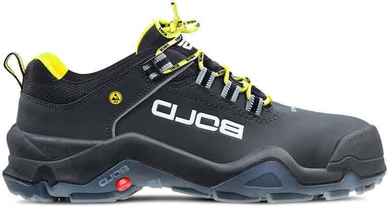 HKS Werkschoen Speed 1 VTP Metaalvrij Laag S3 ESD | Zwart Geel | 00.162.090.39