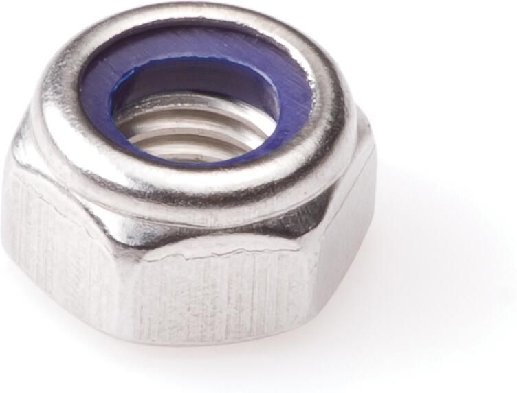 Hoenderdaal Fasteners Hoenderdaal Borgmoer Rvs-A4 Sw-8 Din985 M5 | 100 stuks 3531.35.00501