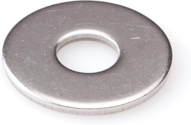 Hoenderdaal Fasteners Hoenderdaal Carrosseriering Rvs-A4 Din9021 M5 (5.3X15X1.6) | 100 stuks 4020.35.00501