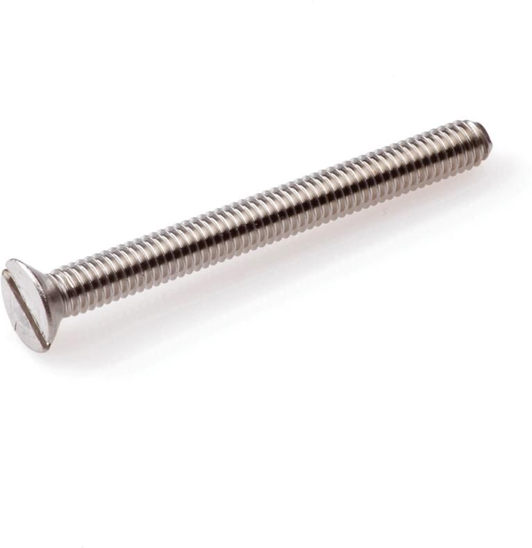 Hoenderdaal Fasteners Hoenderdaal Metaalschroef Rvs-A2 Pk Zs Din963 M3X8 | 500 stuks 1601.30.12101