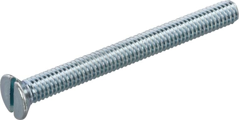 Hoenderdaal Fasteners Hoenderdaal Metaalschroef Vz Pk Zs Din963 M8X80 | 100 stuks 1601.01.62401