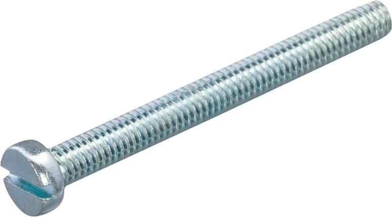 Hoenderdaal Fasteners Hoenderdaal Metaalschroef Vz Ck Zs Din84 M6X80 | 100 stuks 1631.01.50401