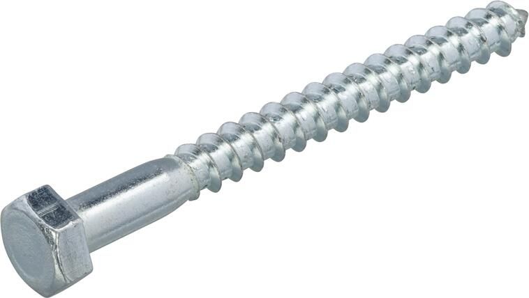 Hoenderdaal Fasteners Hoenderdaal Houtdraadbout Vz 4.6 Sw-8 Din571 5X40 | 200 stuks 2040.01.41601