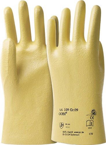Honeywell Handschoen | geel | BW-tricot met nitril | EN 388 PSA-categorie II | 10 paar 010908141E