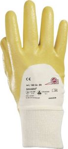 Honeywell Handschoen | geel | BW-tricot m.nitril | EN 388 PSA-categorie II | 10 paar 010007141E