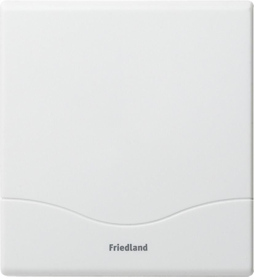 Honeywell Gong | Type D142 | Bedraad | Zonder beldrukker | Wit 00.634.32