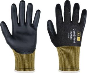 Honeywell Snijbestendige handschoen | maat 10 XL zwart geel | PSA-categorie II | EN 388 EN 407 EN 420 | 10 paar 22-2D18B-10 XL