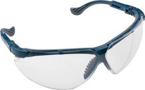 Honeywell Veiligheidsbril | EN 166-1FT | beugel blauw ringen helder | polycarbonaat | 1 stuk 1011027HS