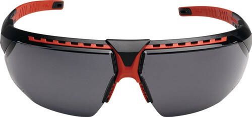 Honeywell Veiligheidsbril | EN 166 | beugel zwart rood Hydro-Shield grijs | 1 stuk 1034837
