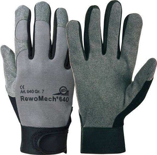 Honeywell Werkhandschoen | zwart grijs | kunstleer elastan | EN 388 PSA-categorie II | 10 stuks 064009141E