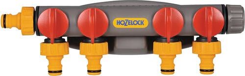 Hozelock 4-weg-kraankoppeling | PVC | 1 stuk 2150R0000
