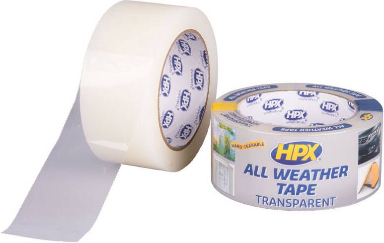 HPX All Weather Tape | Transparant | 48mm x 25m AT4825
