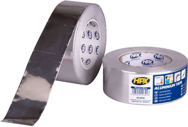 HPX Aluminium tape | 50mm x 50m AL5050