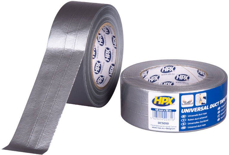 HPX Duct tape 1900 | Zilver | 48mm x 50m DC5050