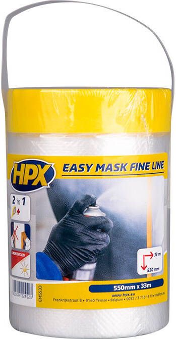 HPX Easy mask fine line | 550mm x 33m EM5533