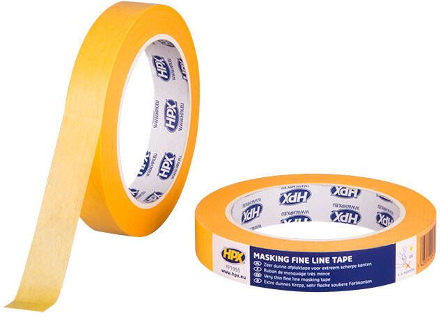 HPX Masking 4400 Fine Line | Oranje | 18mm x 50m FP1950