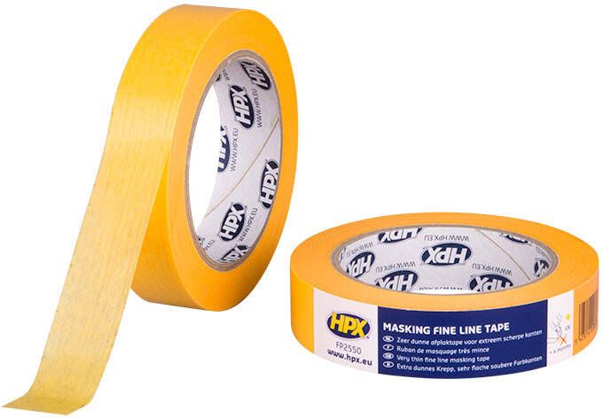 HPX Masking 4400 Fine Line | Oranje | 24mm x 50m FP2550