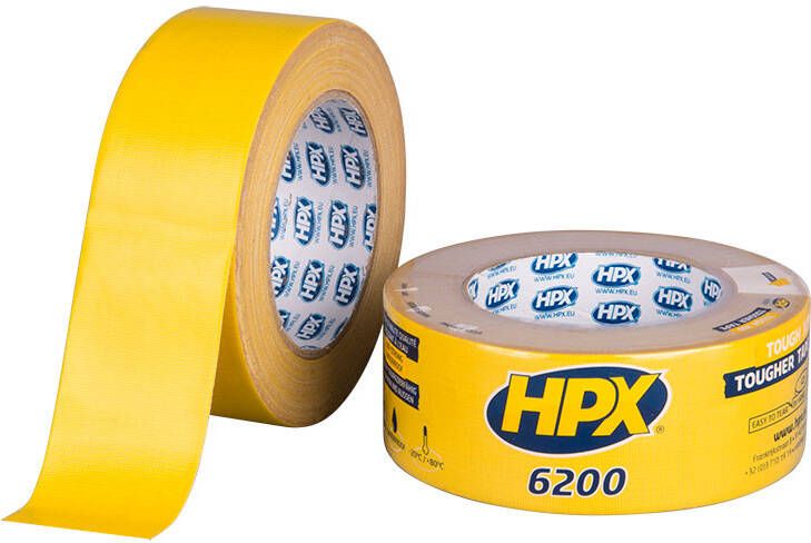 HPX Pantsertape | Geel | 48mm x 25m CY5025