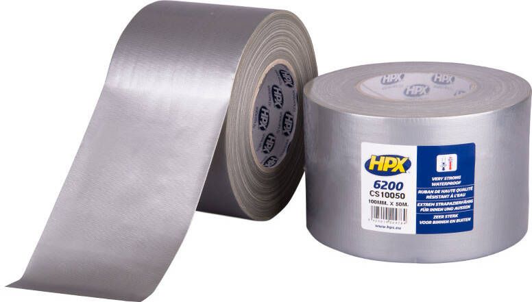 HPX Pantsertape | Zilver | 100mm x 50m CS10050