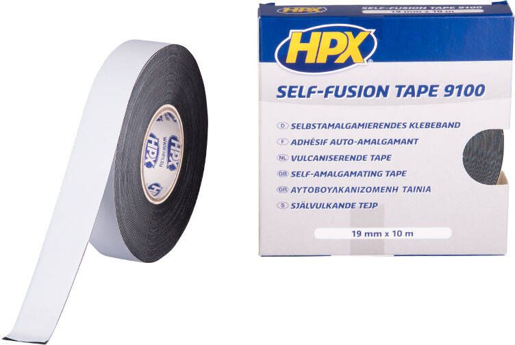 HPX Zelfvulkaniserende tape | Zwart | 19mm x 10m SF1910