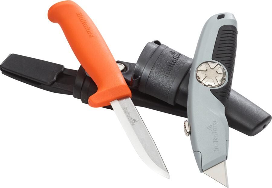 Hultafors dubbel Holster met Mes HVK & URA HU381040