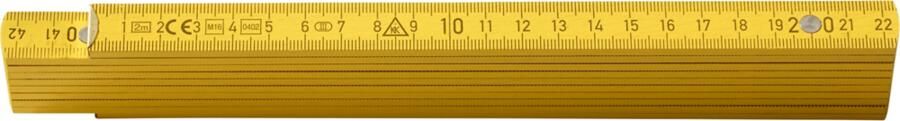 Hultafors Duimstok 3500 2m | Geel HU108610