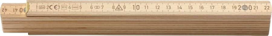 Hultafors Duimstok 3500 2m | Houtkleur HU108010