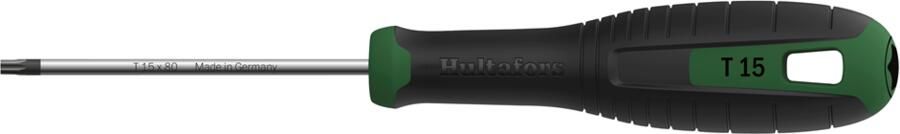 Hultafors Torx Schroevendraaier T15 x 80 mm HU441605