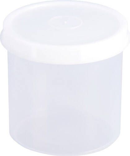 Hunersdorff Pot | 500 ml met schroefdeksel | rond natuur | H100xD104mm | 1 stuk 915300