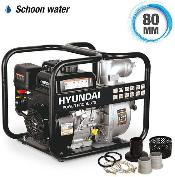 Hyundai 80Mm Schoonwaterpomp 208cc 57647