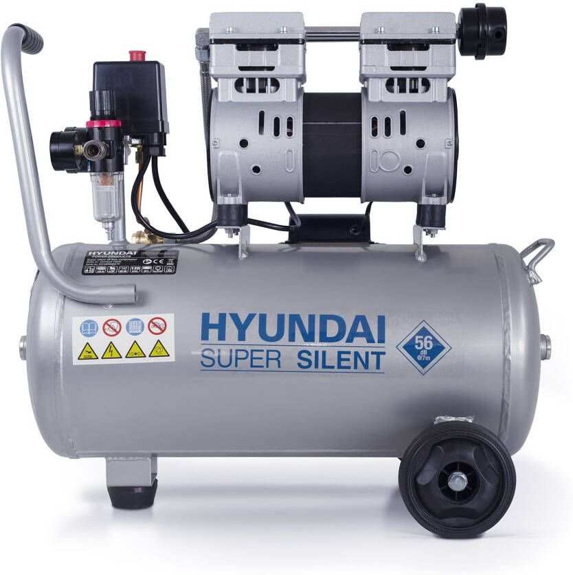 Hyundai Stille Compressor | 30L | 8 bar | 120 L min 55754