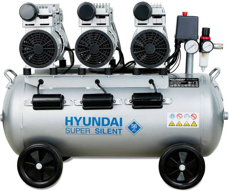 Hyundai Stille Compressor | 70L | 8 bar | 360 L min 55757