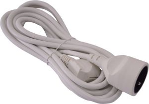 I-Watts Verlengsnoer | 5M | 3G*1 5MM2 | Wit I-RA3G15-5M