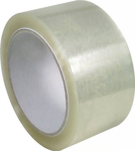 IKS Verpakkingsplakband PP | kleurloos | lengte 66 m | breedte 75 mm wiel | 6 stuks 4422000011