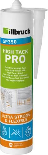 Illbruck SP350 High Tack Pro Lijmkit | Zwart | 310 ML | 12 stuks