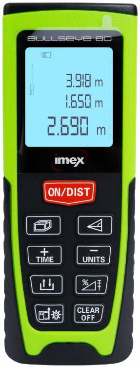 IMEX Afstandsmeter Bullseye BE80 80M 008-IOBE80