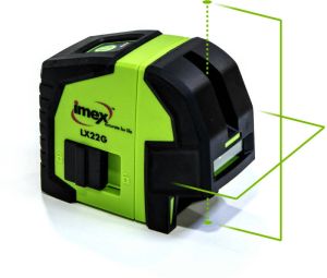 IMEX Kruislijnlaser LX22 groene laser 012-LX22G