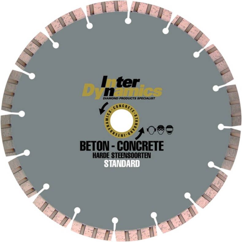 Inter Dynamics Diamantzaag Beton Standard 300x25 4mm 320324
