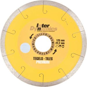 Inter Dynamics Diamantzaag Tegels Premium 350x25 4mm 638350