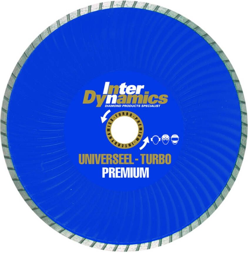 Inter Dynamics Diamantzaag Turbo Premium 125x22 2mm 359125