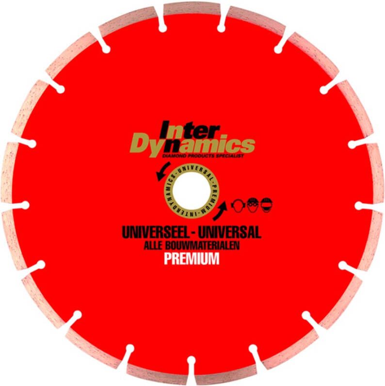 Inter Dynamics Diamantzaag Universeel Premium 250x25 4mm 404250