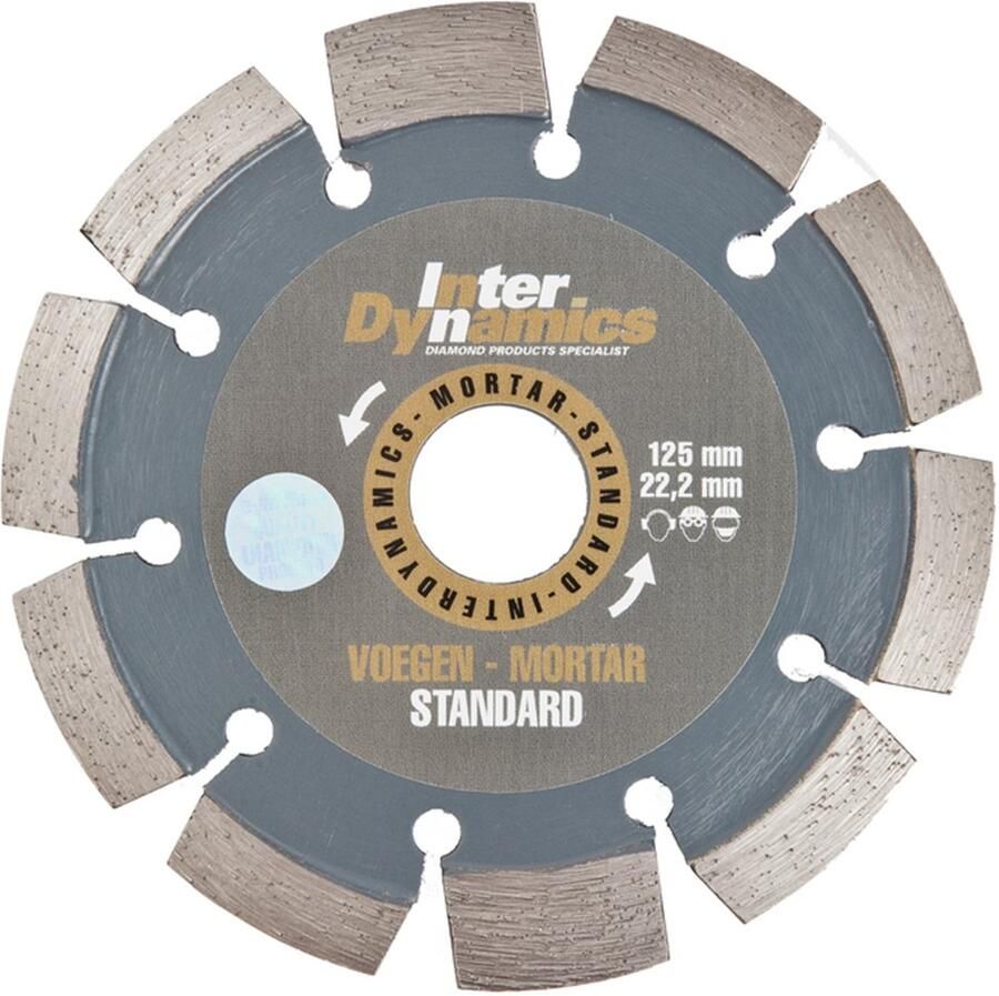 InterDynamics Inter Dynamics Diamant Voegenschijf | 230mm | 6mm dikte 373230