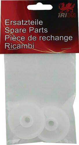Irion Aandrijvingsplaat | kunststof v. voegenpistool gesloten | 2 stuks in zak 712338