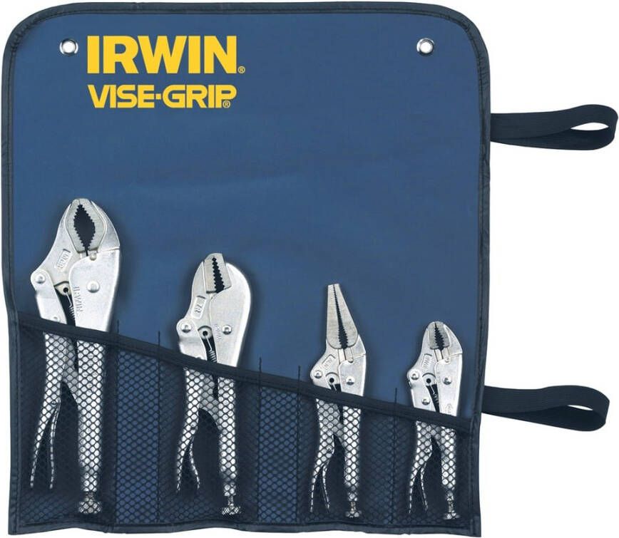 Irwin Griptangenset Origineel 4st 10CR 7R 6LN 5WR T71