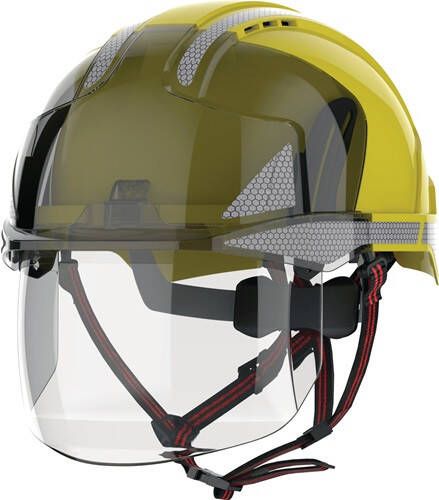 JSP Industriekletterhelm | gelb rauch | ABS | EN 397 EN 50365 EN 12492 | 1 stuk AMH270-409-H00