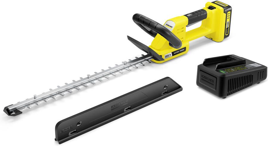 Karcher HGE 3-18 Battery Set | Accu heggenschaar 18V 50 cm (1x 2.0Ah accu + snellader) 1.445-611.0