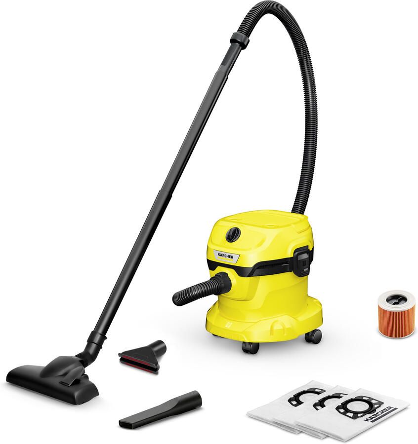 Karcher Nat droog stofzuiger WD 2 Plus V-12 6 18 C Home 1.628-012.0